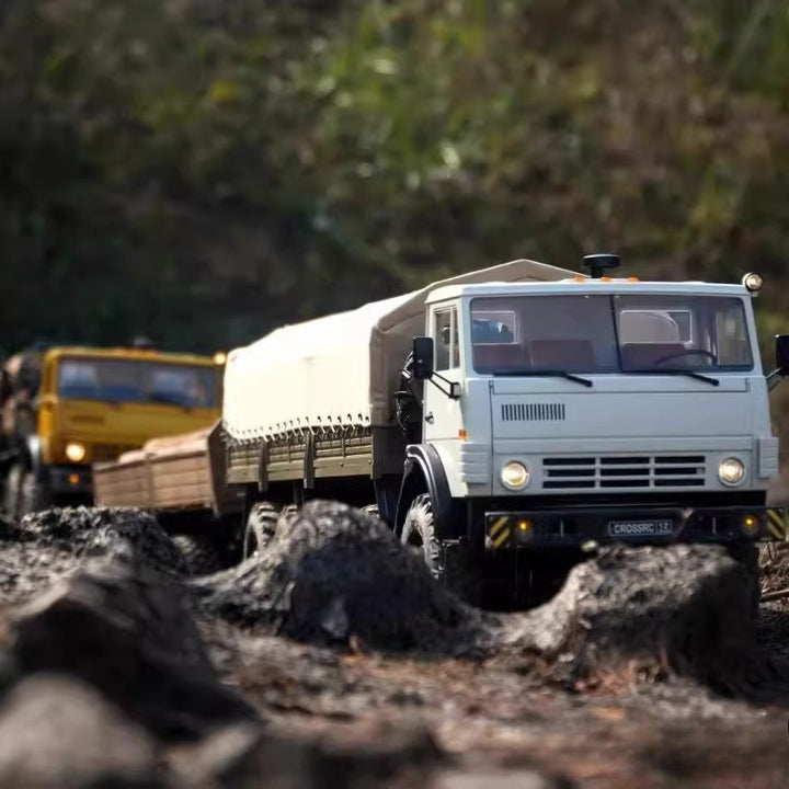 1/12 8x8 RC Military Truck KIT 8WD Heavy Duty Off-Road Crawler with 2 ...