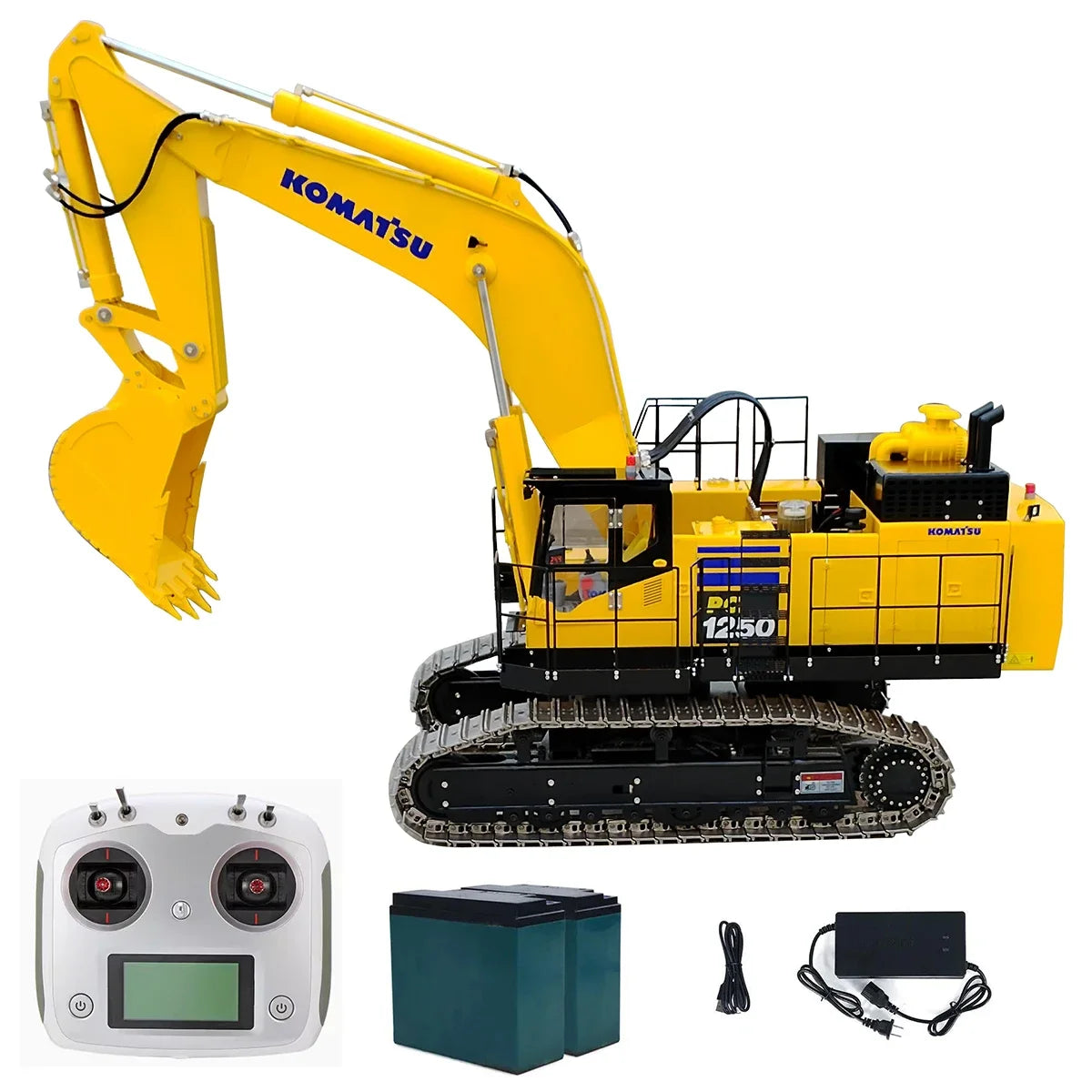 1/8 PC1250 RC Excavator Metal Heavy Engineering Excavator with