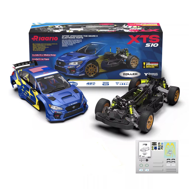 Rlaarlo XTS-S10 1/10 Scale Brushless RC Rally & Drift Car - 50MPH High ...