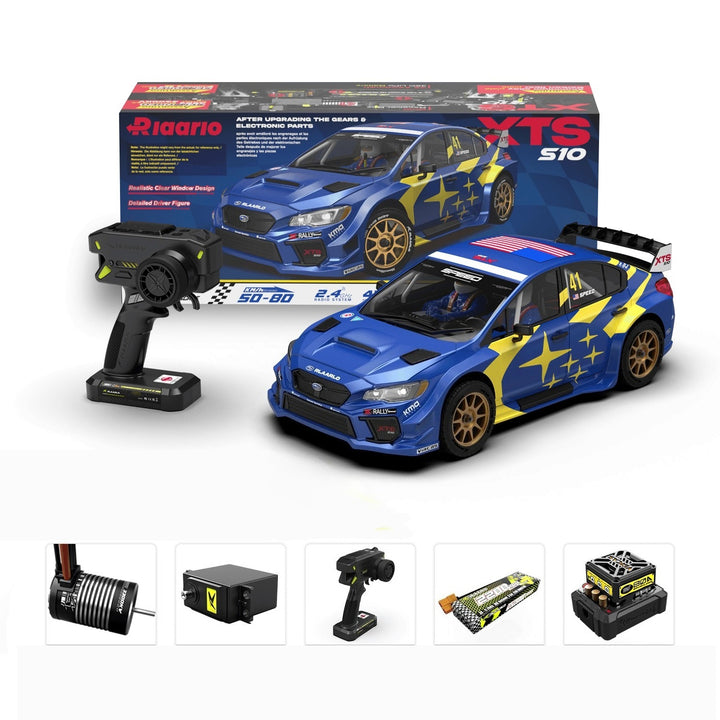 Rlaarlo XTS-S10 1/10 Scale Brushless RC Rally & Drift Car - 50MPH High ...