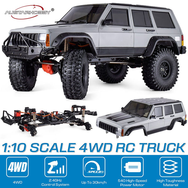 AUSTARHOBBY AX-8509 1/10 Cherokee Remote Control Car 4WD 2.4Ghz RC Crawler RTR Climbing Truck Model Toys for Kids Boys Girls 14+