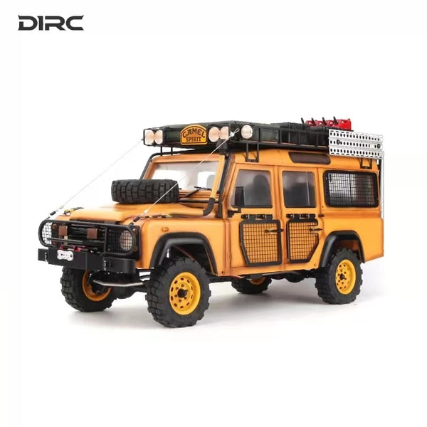 D1RC D110 Defender Camel Trophy 2 Speed Metal Chasis 1/10 Rc Crawler