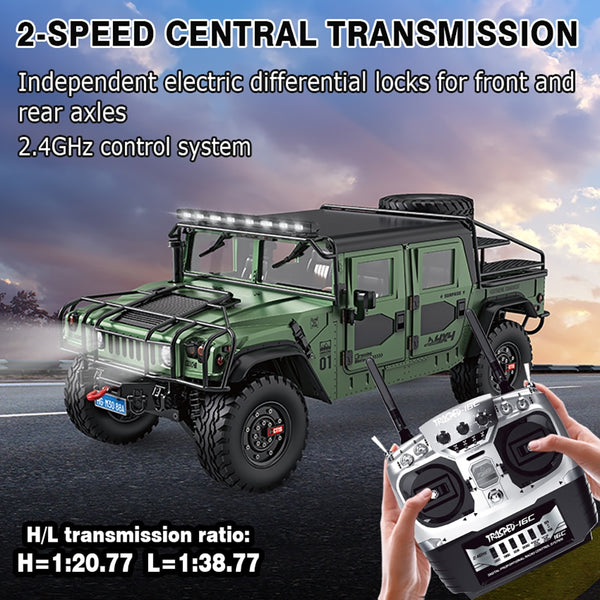 HG-P415A PRO 1/10 RC Simulation Electric Remote Control Model Car Carwler Off-road Vehicle 4WD PICK-UP Adult Children's Toys
