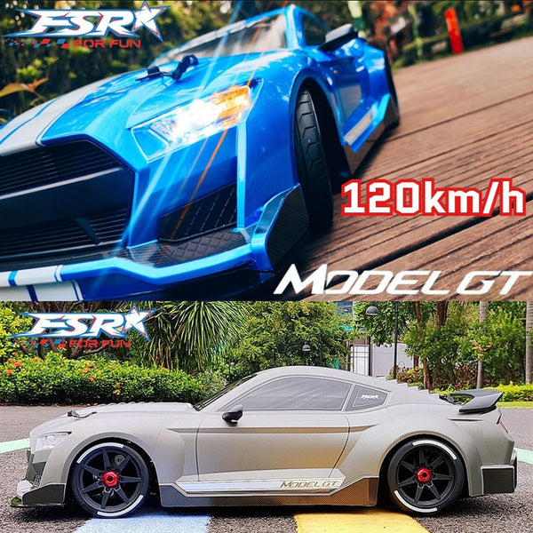 In Stock New 1/7 FSR Mustang GT Remote Control Car Big Flat Running Super car RC Drift Car Racing Adult Model Toys
