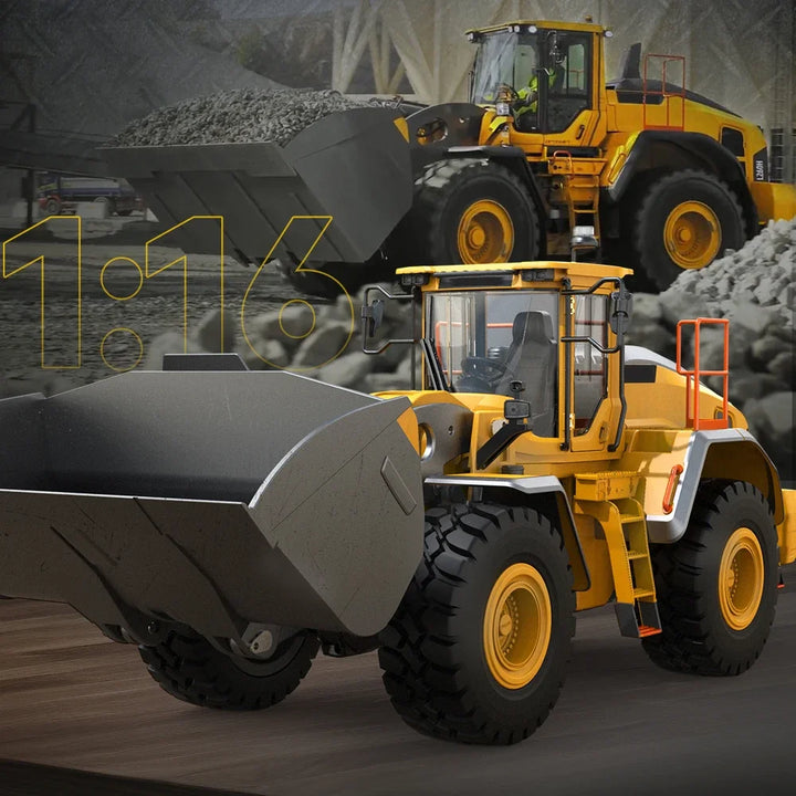 Toy Loder Model L260H Loader 1/16 Double Eagle E592 RC Loader Model with Light and So ...