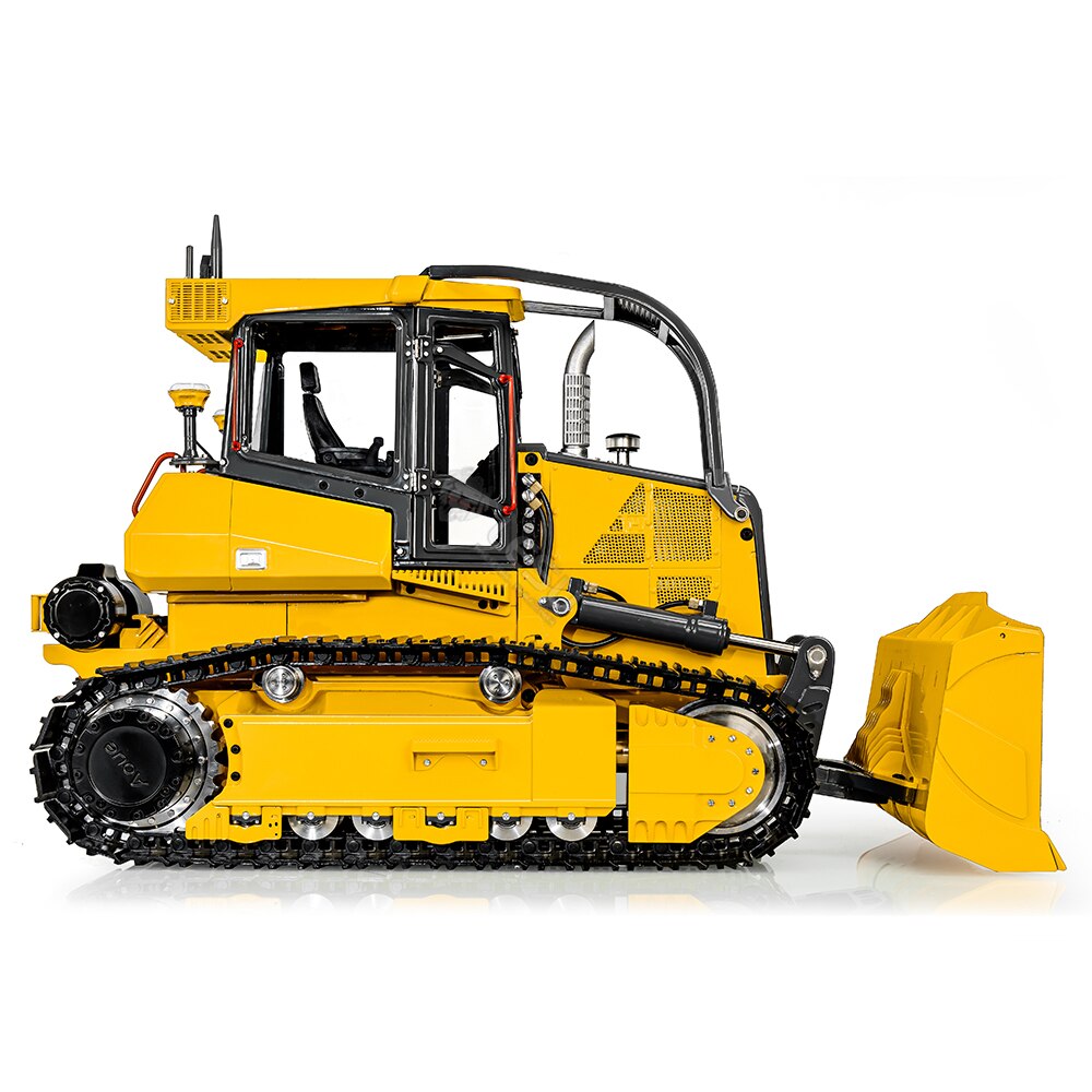 LESU Aoue 850 RC Bulldozer 1/14 Remote Control Bulldozer Hydraulic Me ...