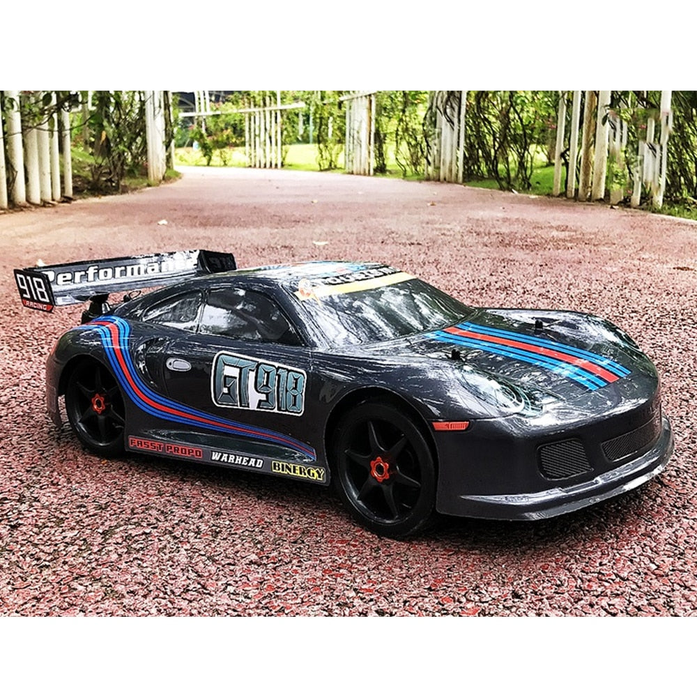 New RC Car 1/8 GT918 Flat Running Drift High Speed Professional Four ...