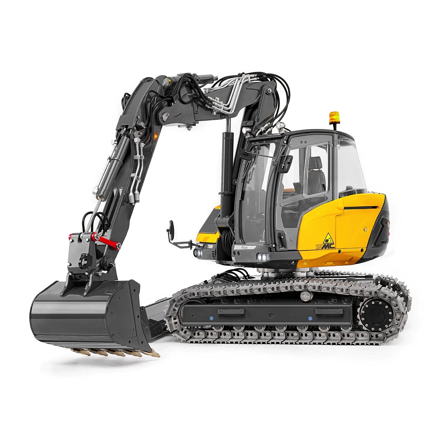 LESU 1/14 MC15 Hydraulic Excavator BA-B0042 | Dual Pump 9-Way Valve ...