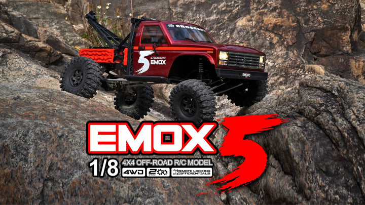 1/8 Scale RC Recovery Crawler - High-Torque Brushless FOC System High ...