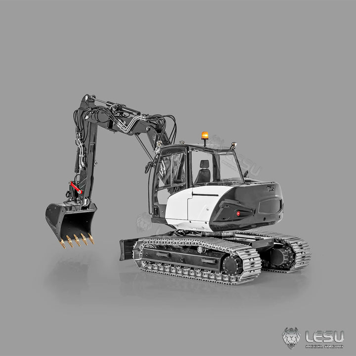 LESU 1/14 MC15 Hydraulic Excavator BA-B0042 | Dual Pump 9-Way Valve ...