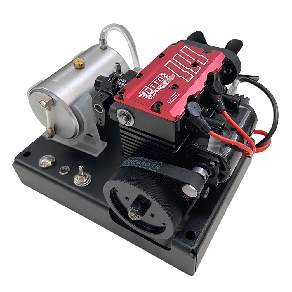 TOYAN FS-L200AC Inline Twin-Cylinder 4-Stroke Air-Cooled Nitro Engine ...