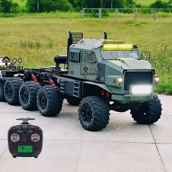 2025 New ST8 RC Heavy Off-Road Truck 1/8 RC Off-Road Climbing Car RTR with Light and Sound System Remote Control Car Boy Toy