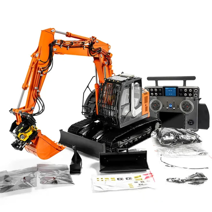 1/14 ZX135 Three-Section Hydraulic RC Excavator (RTR) - Metal