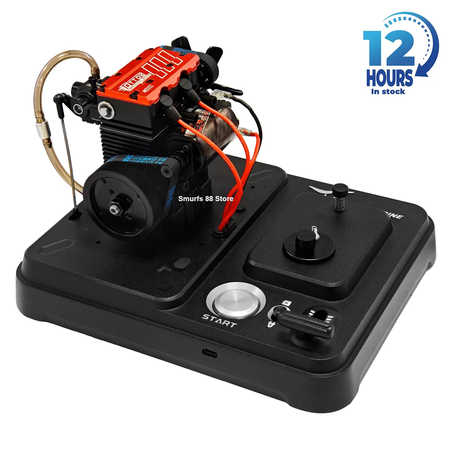 Sdf Engine TOYAN FS-L200AC 7cc Twin-Cylinder 4-Stroke Nitro Engine Set - with One ...