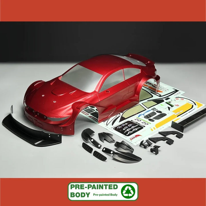 KKPIT 1/8 4WD On-Road Touring Drift RC Car Chassis ZQR KRL-RS – AT