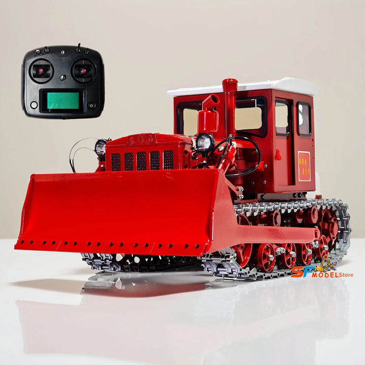 1/12 Hydraulic RC Bulldozer Dongfanghong Crawler Bulldozer Metal Mode ...
