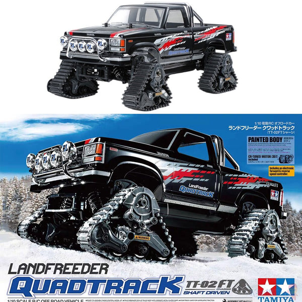 TAMIYA 1/10 Remote Control Car 4WD RC Crawler Track Climbing Off-road Vehicle 58690 TT02FT KIT Model Toys for Boys