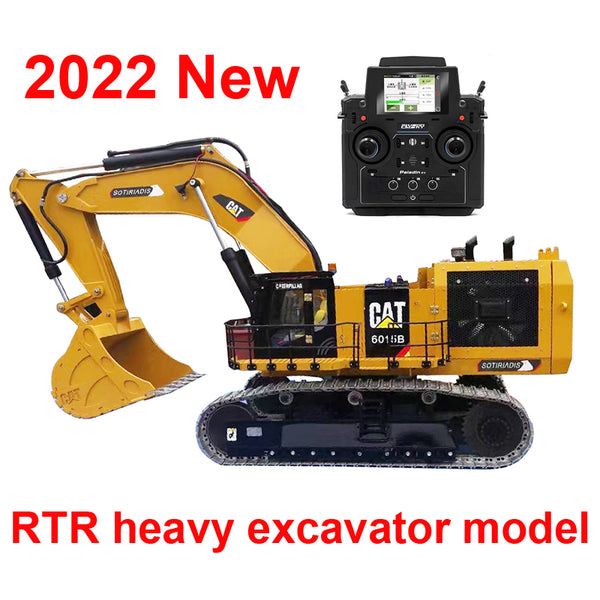 1/12 Heavy Duty Hydraulic Excavator Model 6015B Large Remote Control Model Toy Gift for Men