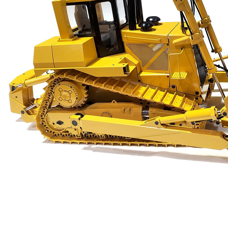 1/14 Hydraulic D9T Bulldozer Model All-metal Remote Control Hydraulic ...