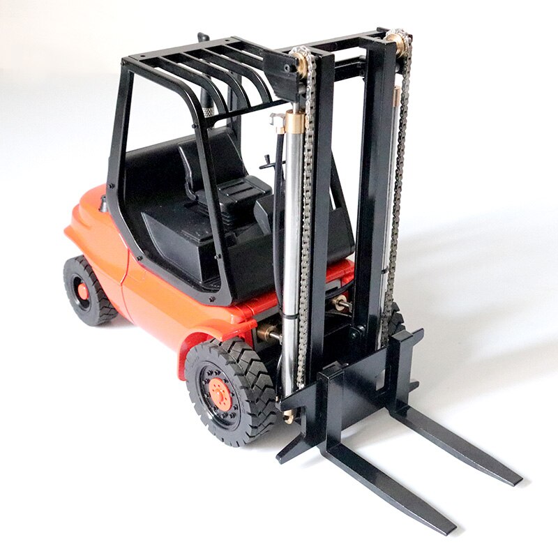 Rc Telehandler Model 1/14 Remote Control Hydraulic Forklift Full Metal Model JDM-121 Simul ...