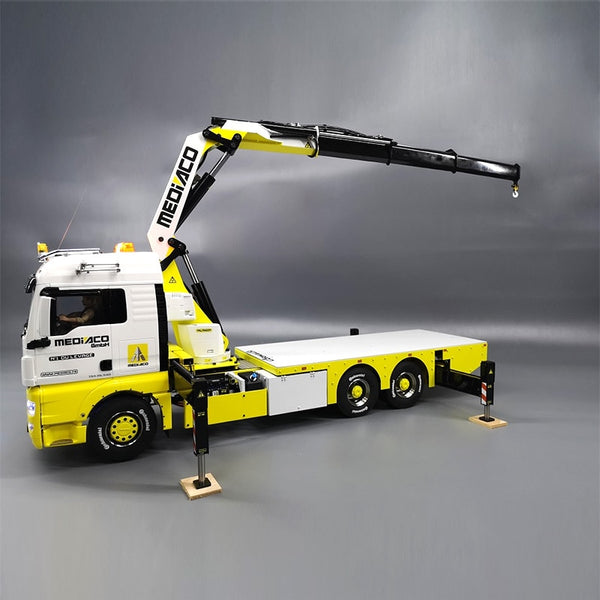 1 / 14 Hydraulic Truck-mounted Crane Tamiya Heavy-duty Remote Control Crane Model Kit Modified Version of Boys' Toys