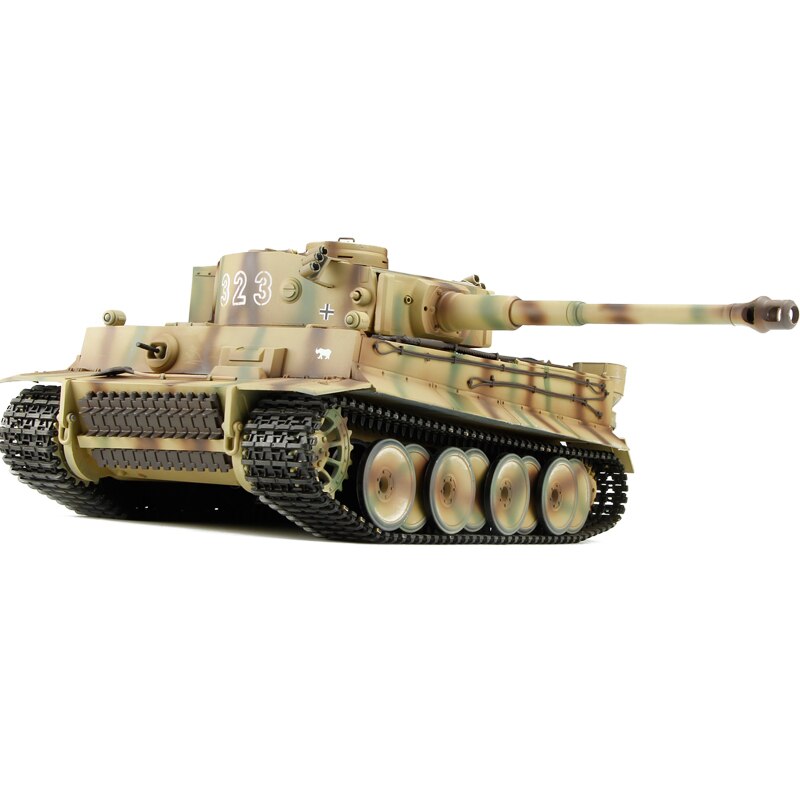 1/16 Remote Control Tiger Heavy Tank Customized Metal Painting Modif ...