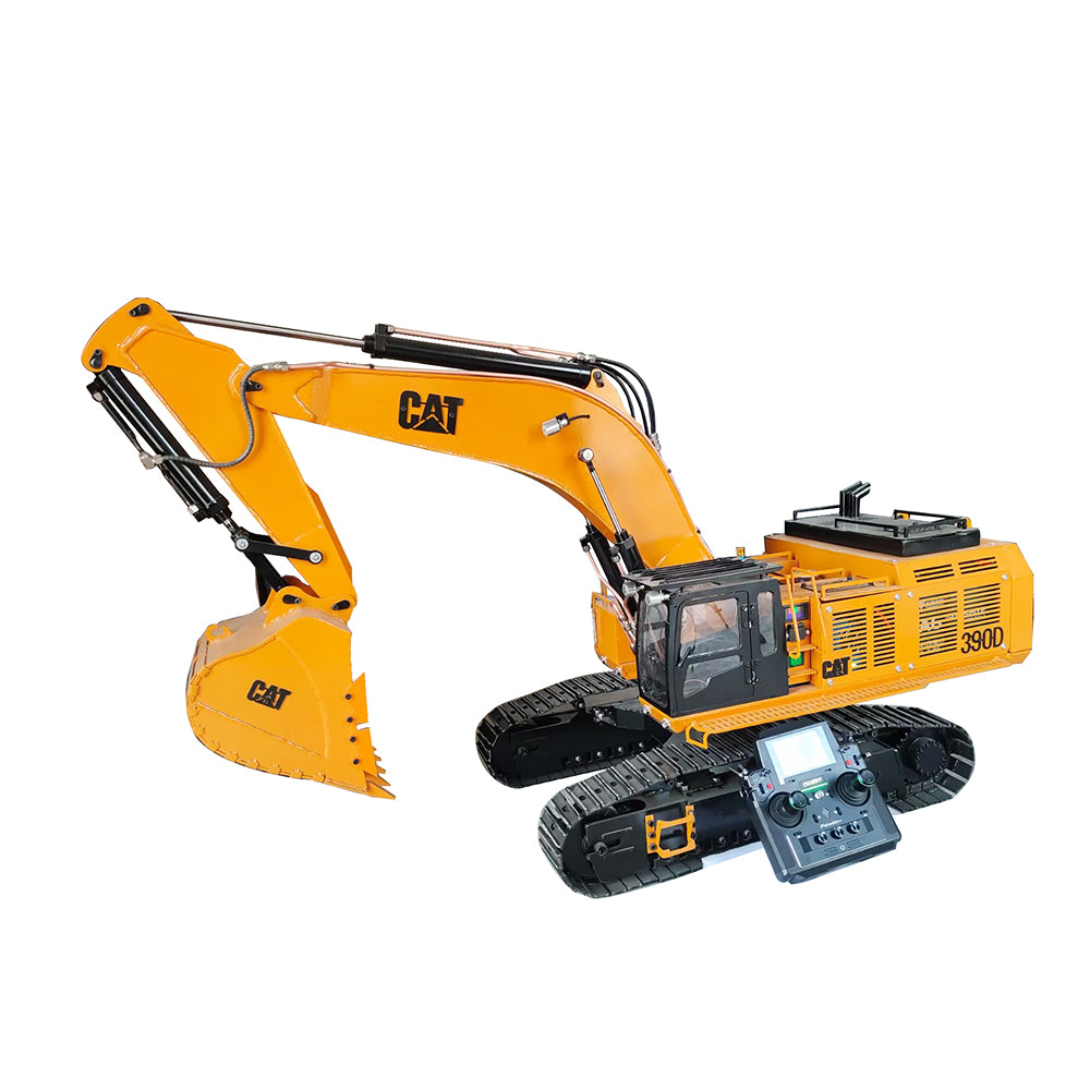 1/8 Remote Control Hydraulic Excavator 390D Model Heavy-duty Simulati ...