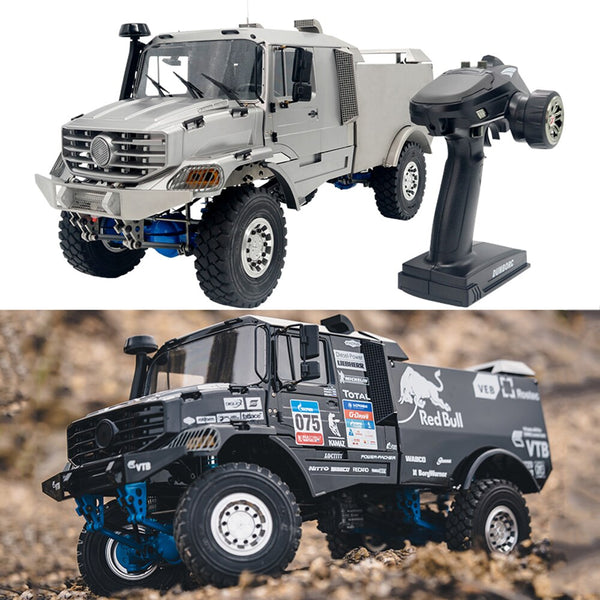 2022 New 1/14 RC Truck JDM-179 Saitos Dakar Rally Truck RTR Painted Metal Truck Model Boy Toys
