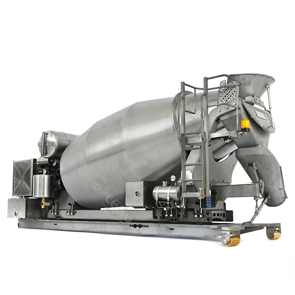 LESU 1/14 RC Hydraulic Metal Crane Dump Truck Ro-Ro Concrete Mixer Co ...