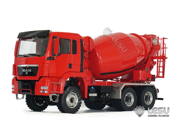 2022 new 1/14 remote control mixer truck 6 × 6 metal truck sound and light system RTR engineering toy model
