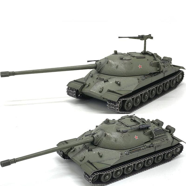 World of Tanks 1/72 Russian Army WWII Soviet Union IS7 IS-7 Heavy Tank Model High-end Display Collection Military Toys for Boys