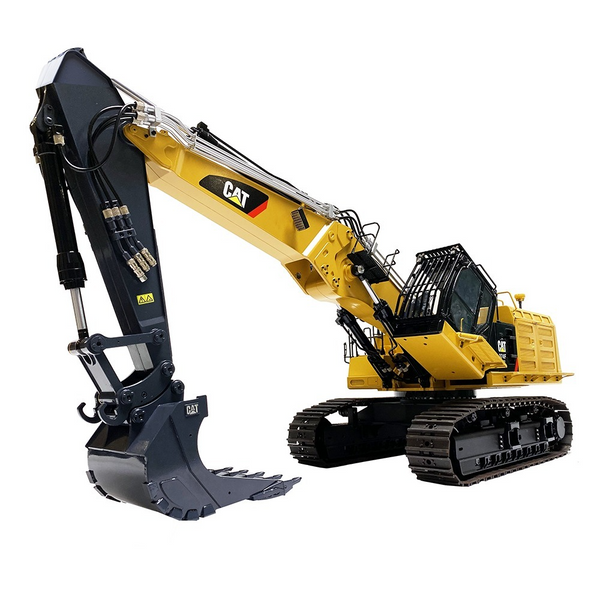 New 1/14 Three-section Arm 374F RC Excavator Model Full Metal Hydraulic Excavator Model Toy